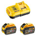 Зарядний пристрій DeWALT DCB118Y2 8А 18В/54В 2 акумулятора