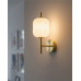 Бра, настінний світильник Zuma Line WL31288/6.5W Akari LED 1x6W 3000K/4500K/6500K 596Lm IP20 золотий (5905316693500)