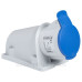 Силовий роз'єм Schneider Electric PKF16W423 Praktika 16А 2P+E IP44 250В Силовий роз'єм Schneider Electric PKF16W423 Praktika 16А 2P+E IP44 250В