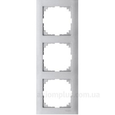 Трьохмісна рамка Schneider Electric M-PURE MTN4030-3660 алюміній