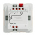 Вимикач для жалюзі Schneider Electric Unica New NU320744 2-х клавішний 6А 2м бежева