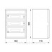 Шафа ударостійка e.plbox.350.500.195.45m.blank E.Next
