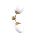 Бра, настінний світильник Pikart 35416-3 Burgeon Sconce E14 2x60W IP20 латунний