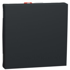 Одноклавішний перемикач Schneider Electric NU320354 (схема 6) 10А 2М (антрацит) Одноклавішний перемикач Schneider Electric NU320354 (схема 6) 10А 2М (антрацит)