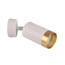 Світильник поворотний, спот Goldlux 323590 Arras GU10 1x10W IP20 білий