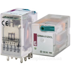 Проміжне реле Eti ERM4-012DCL 4P (2473021) Проміжне реле Eti ERM4-012DCL 4P (2473021)