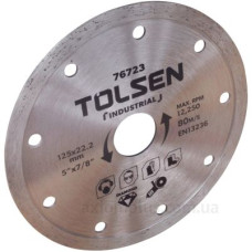 Алмазний диск Tolsen (76723) 125х22.2х7.5мм «Профі» Алмазний диск Tolsen (76723) 125х22.2х7.5мм «Профі»