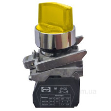 Перемикач Promfactor FP4-BK2565230 1NО жовтий (FP4-BK2565230)