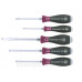 Набір шліцевих викруток Wiha W29138 MicroFinish/Philips (5шт)