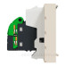 Комп'ютерна розетка RJ45 Schneider Electric Unica New NU341544 cat6 UTP 2м бежева