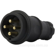 Пряма вилка ElectrO PCК024 3P+PE 32А 400В IP44