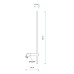 Світильник настінний Nowodvorski Easy Right LED+GU10 MR11 11+10W 3000K 380Lm IP20 чорний (11426 )