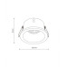 Точковий світильник TK Lighting 10578 Opti GU10 1x10W IP65 білий