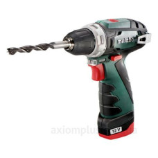 Акумуляторний безударний дриль-шуруповерт Metabo PowerMaxx BS Basic 12В 2x2,0Аг 17/34Нм 0-360/0-1400об/хв в кейсі (600984500) Акумуляторний безударний дриль-шуруповерт Metabo PowerMaxx BS Basic 12В 2x2,0Аг 17/34Нм 0-360/0-1400об/хв в кейсі (600984500)