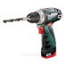 Акумуляторний безударний дриль-шуруповерт Metabo PowerMaxx BS Basic 12В 2x2,0Аг 17/34Нм 0-360/0-1400об/хв в кейсі (600984500)