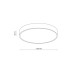 Світильник стельовий TK Lighting 18282 Velis LED 1x24W 3000K/4000K/5500K 1100Lm IP54 хром