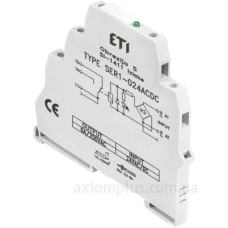 Електромеханічне інтерфейсне реле ETI 002473052 SER1-024 ACDC 1CO 6A AC1 250V AC