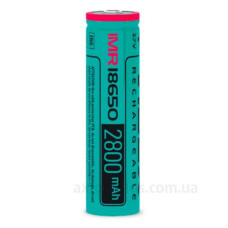 Високострумовий акумулятор Videx 18650 2800мАч 20A (IMR18650/2800/1BLK) 1 шт