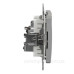 Кінцева TV-розетка 4 дБ Schneider Electric Sedna Design & Elements алюміній SDD113471