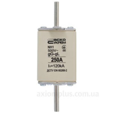 Запобіжник Аско-Укрем NH1 250A gG (A0050010032)