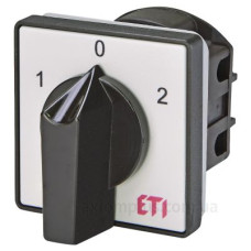Кулачковий перемикач ETI 004773105 CS 25 51 U (1p «1-0-2» 25A) Кулачковий перемикач ETI 004773105 CS 25 51 U (1p «1-0-2» 25A)
