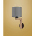 Бра, настінний світильник TK Lighting 4221 Troy E27 1x15W IP20 сірий
