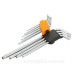 Комплект подовжених ключів Tolsen (20057) Torx Т10-Т50 (9шт)