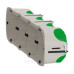 Чотирьохмісний підрозетник Schneider Electric Multifix Air (imt35033)