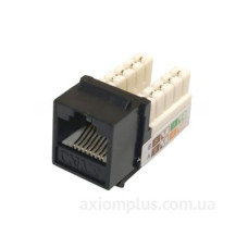 Неекранований комп'ютерний роз'єм Hager 11014623 KeyStone RJ-45 UTP cat6 чорний Неекранований комп'ютерний роз'єм Hager 11014623 KeyStone RJ-45 UTP cat6 чорний