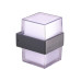 Вуличний світильник Azzardo AZ4507 Lars Square LED 2x13W 4000K 1040Lm IP54 чорний