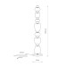Торшер Nowodvorski 11704 Ceramic LED 1x34W 3000K 2700Lm IP20 білий
