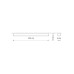 Світильник стельовий Nowodvorski 7524 Soft LED T8LED 1x22W 3000K 3200Lm IP20 графітовий