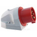 Кутова силова вилка ETI 004482131 ER-1653 IP44 (16A 400V 3P+N+PE)
