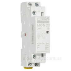 Модульний контактор Аско-Укрем MK-N 2P 20A 2NO (A0040030024)