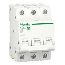 Автоматичний вимикач Schneider 6кА B 3p 63А Resi9 ( R9F02363 )