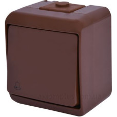 Кнопка дзвінок Eti Hermetics VHE-4-KR IP54 коричнева (4668043)