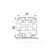 Набірна клемна колодка E.Next e.tc.din.pro.35 на DIN-рейку (p049006)