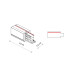 Ввід живлення Nowodvorski 8233 CTLS Power End Cap Left чорний
