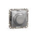 Поворотний світлорегулятор Schneider Electric Sedna Design & Elements RC 3-370 Вт алюміній SDD113501