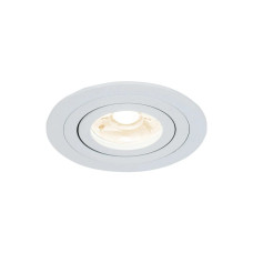 Точковий світильник врізний Oledim 7771300 TS23W ALU GU10 1x10W IP20 білий