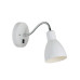 Бра, настінний світильник Nordlux 72991001 Cyclone Flex E14 1x15W IP20 білий