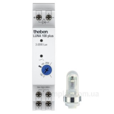 Сутінкове реле Theben LUNA 108 plus AL із датчиком накладного монтажу Сутінкове реле Theben LUNA 108 plus AL із датчиком накладного монтажу