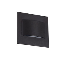 Світильник для підсвітки сходів/коридору Kanlux 33336 Erinus LED 1x1.5W 3000K 30Lm IP20 чорний