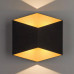 Світильник LED вуличний Nowodvorski Triangles 2x5W 3000K 750Lm IP54 чорний​​​ ( 8141 )