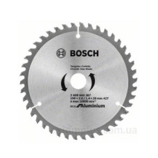 Пильний диск Bosch ECO ALU/Multi 150x20/16мм 42T Пильний диск Bosch ECO ALU/Multi 150x20/16мм 42T