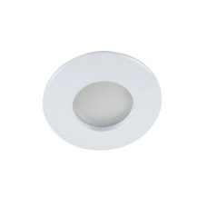 Точковий світильник Kanlux 26303 Qules GU10 1x10W IP44/20 білий