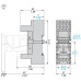 Колодка для реле RXM2/4 Schneider ( RXZE2M114M )