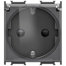 Розетка 16A, чорний VM11BT-B, ТЕМ