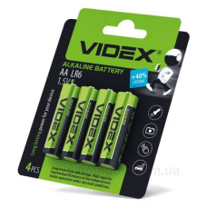Сольова батарея Videx LR6 AA (LR6/AA 4pcs BC) 4 шт Сольова батарея Videx LR6 AA (LR6/AA 4pcs BC) 4 шт