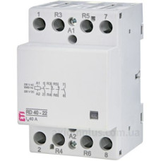 Контактор ETI 002464022 RD 40-22 (230В AC/DC) (AC1) Контактор ETI 002464022 RD 40-22 (230В AC/DC) (AC1)